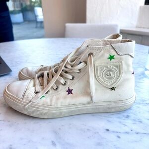 Saint Laurent High Top Sneakers